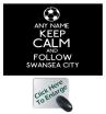 mouse mat Swans personalised mouse mat