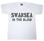 "Swansea in the blood" T-shirt