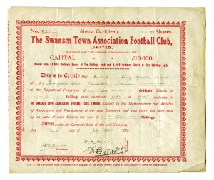 shares certificate