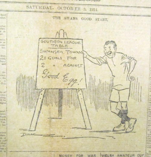 SWDP1914-10-03 Cartoon - Swans good start (3)